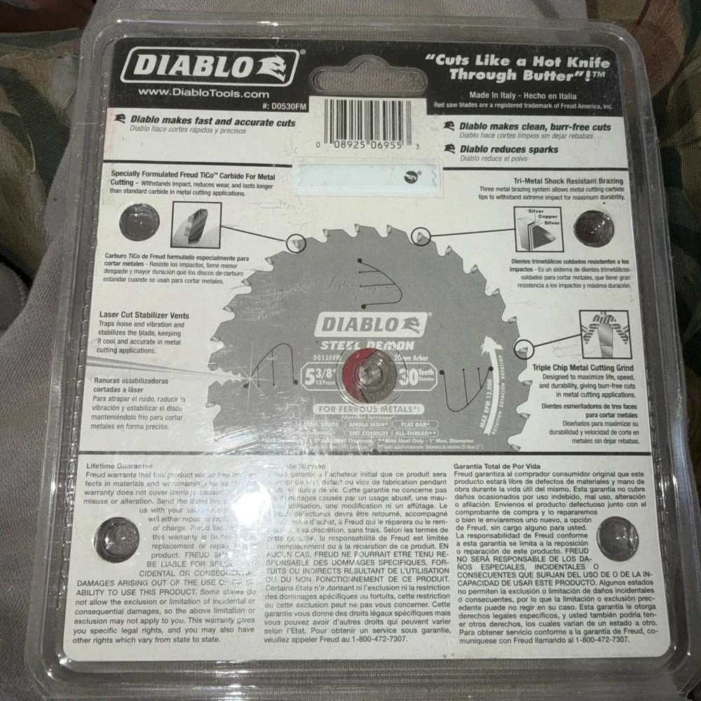 Diablo D053830FMX 5-3/8